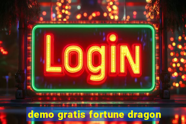 demo gratis fortune dragon